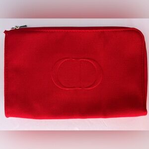 Dior- Red Cosmetic Bag